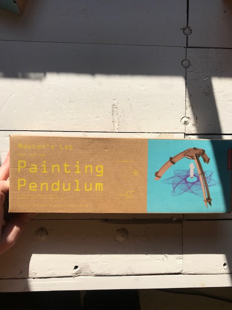 Kikkerland Newton's Lab Make Your Own Painting Pendulum Kit 